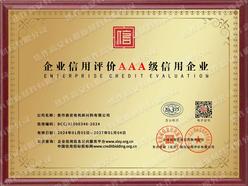 AAA Credit Rating Enterprise
